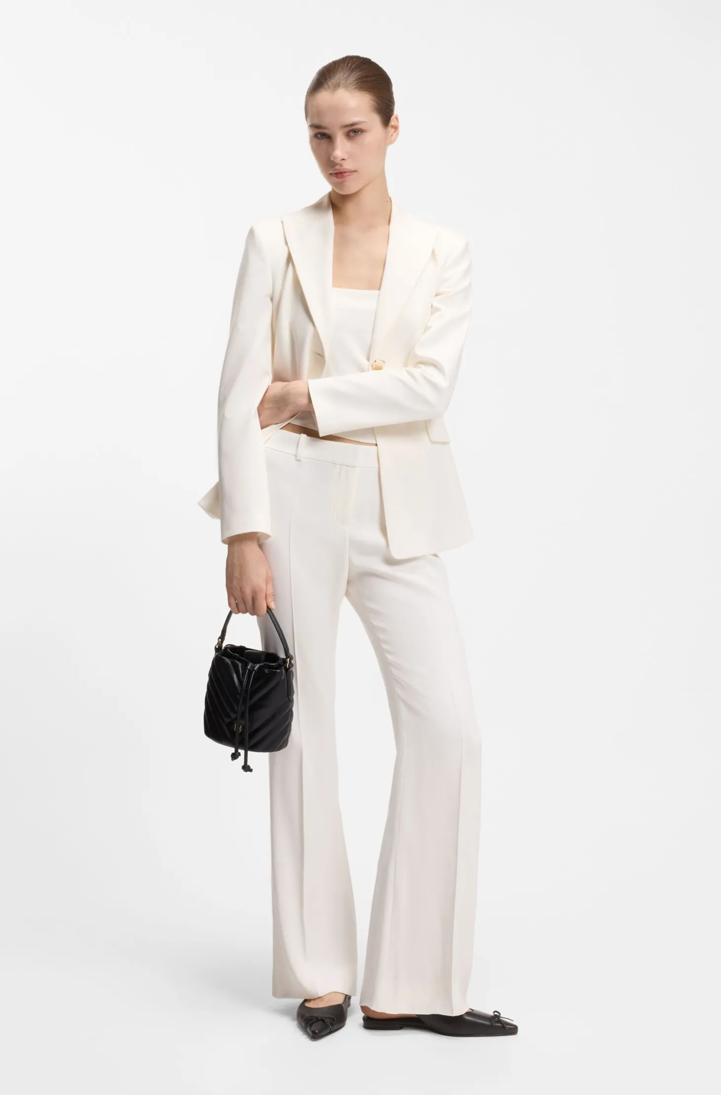 Regular-Fit Hose mit Kick-Flare