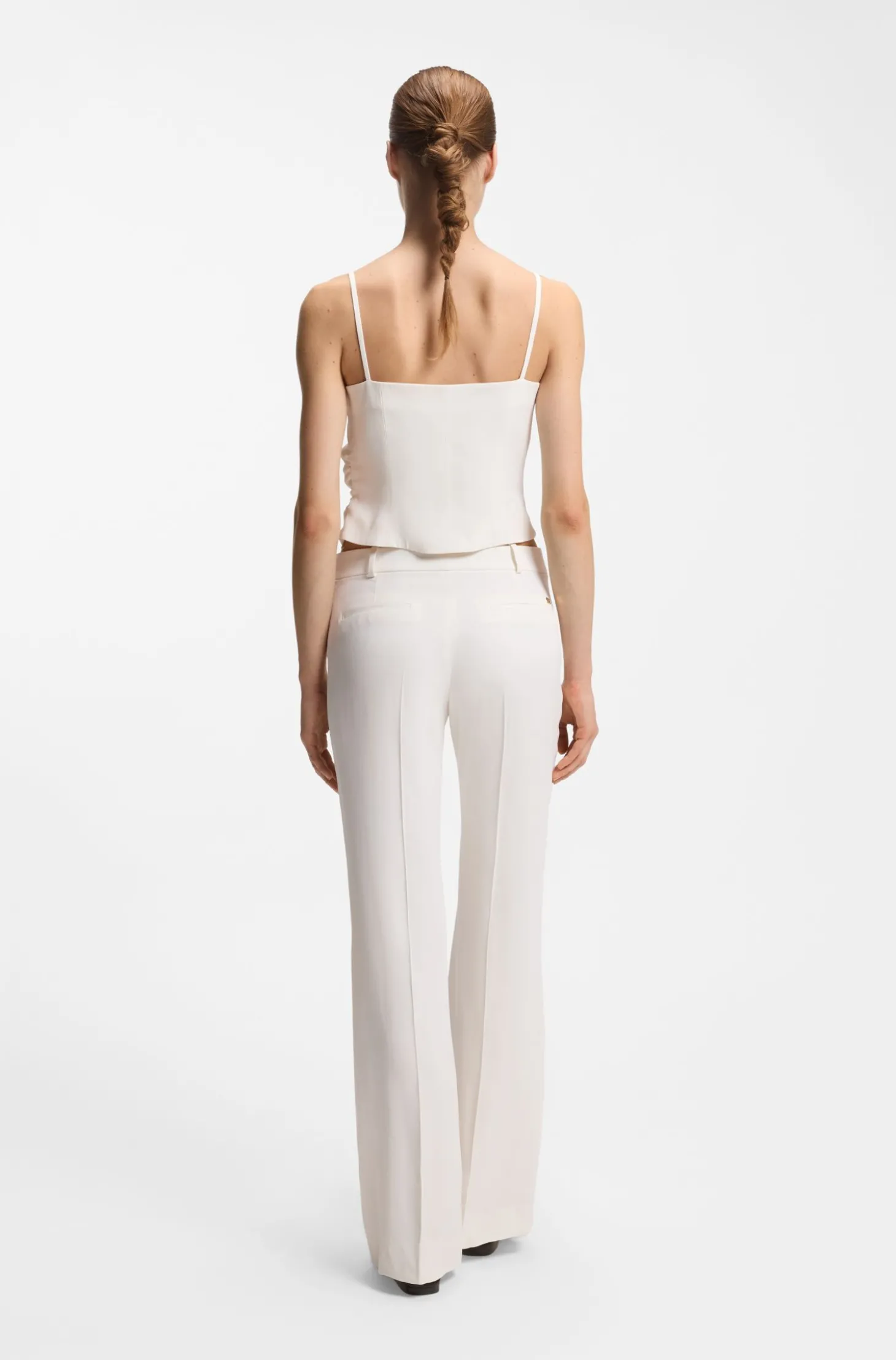 Regular-Fit Hose mit Kick-Flare
