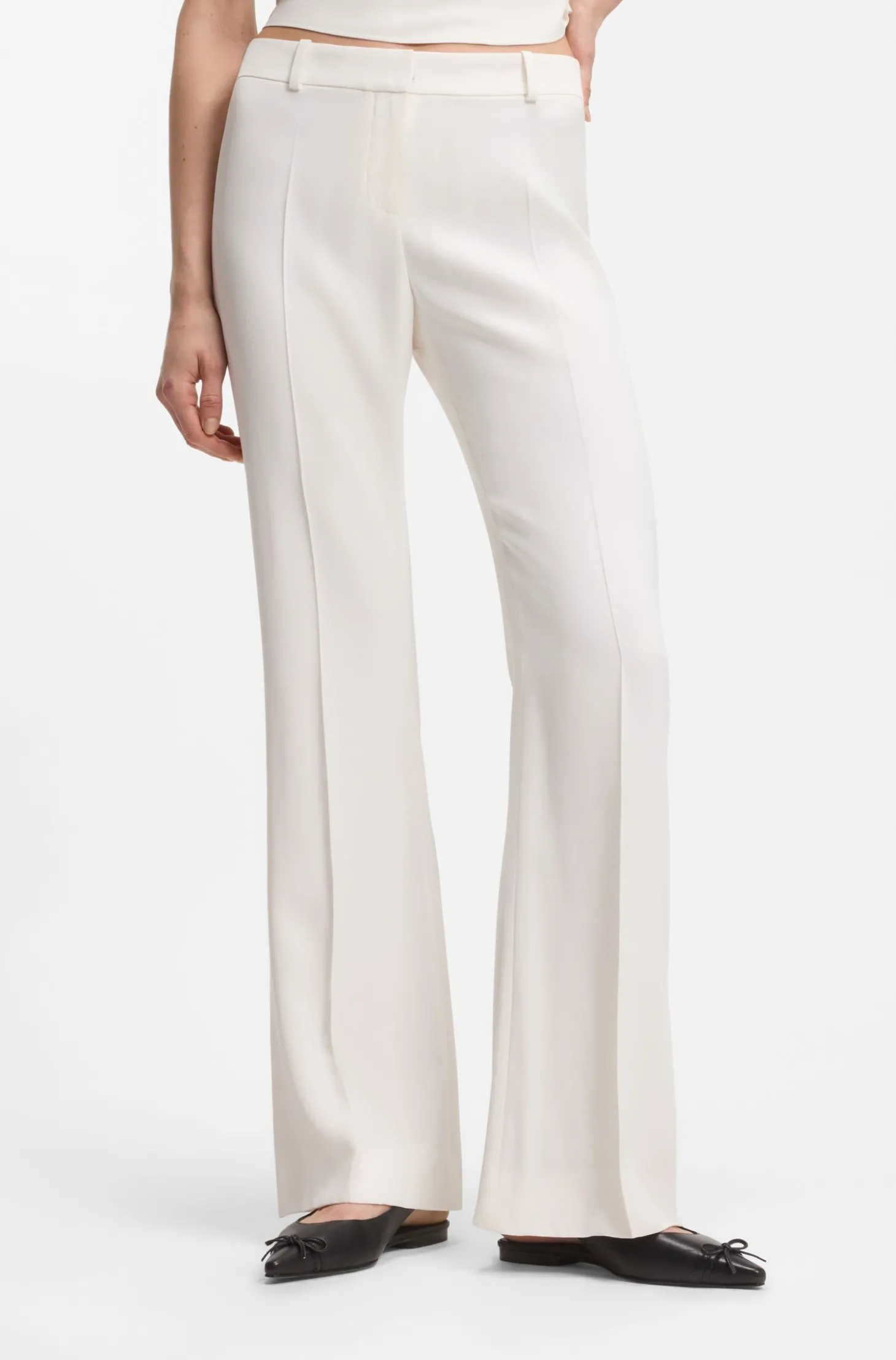 Regular-Fit Hose mit Kick-Flare