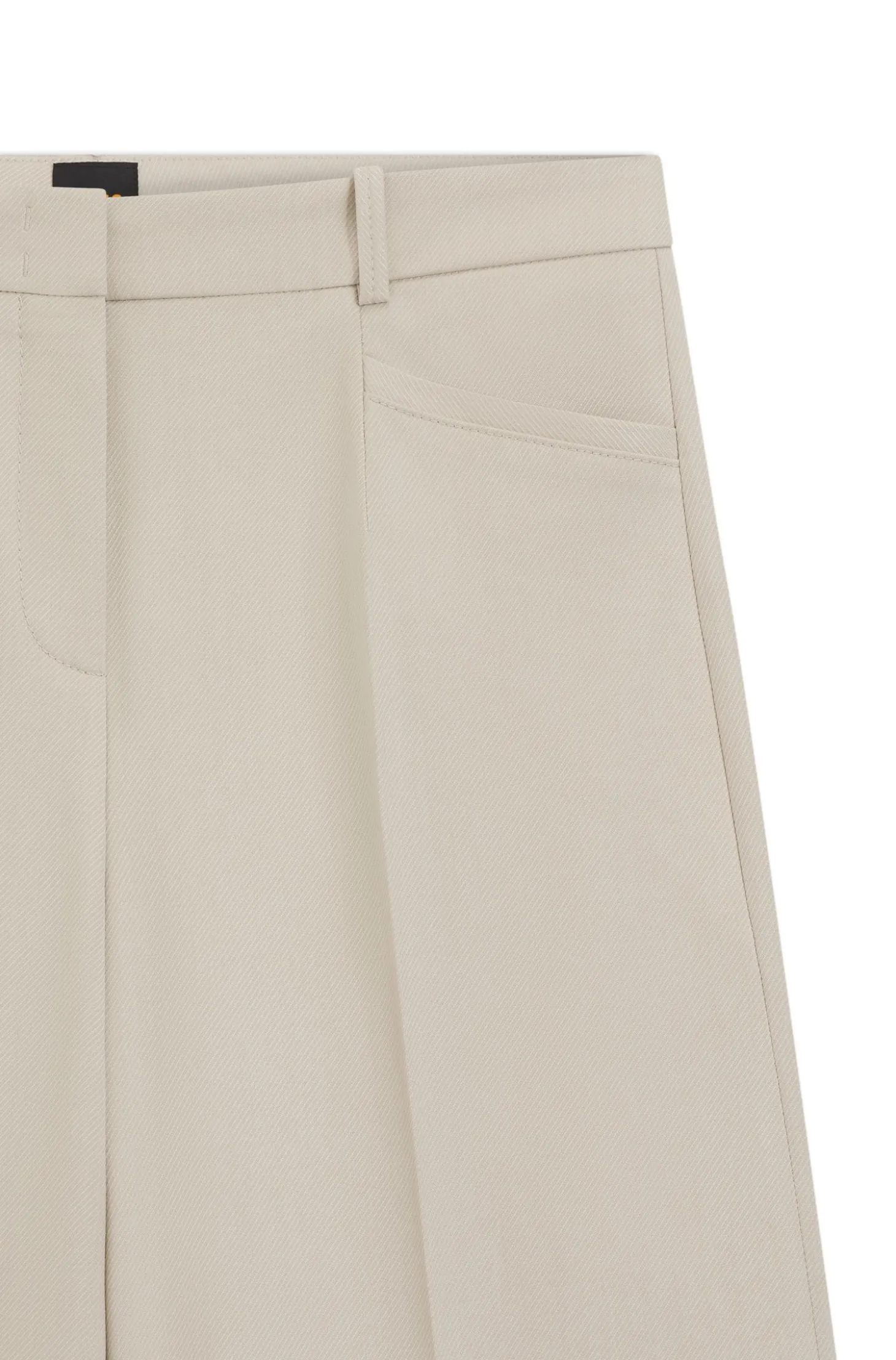 Regular-Fit Hose mit weitem Bein
