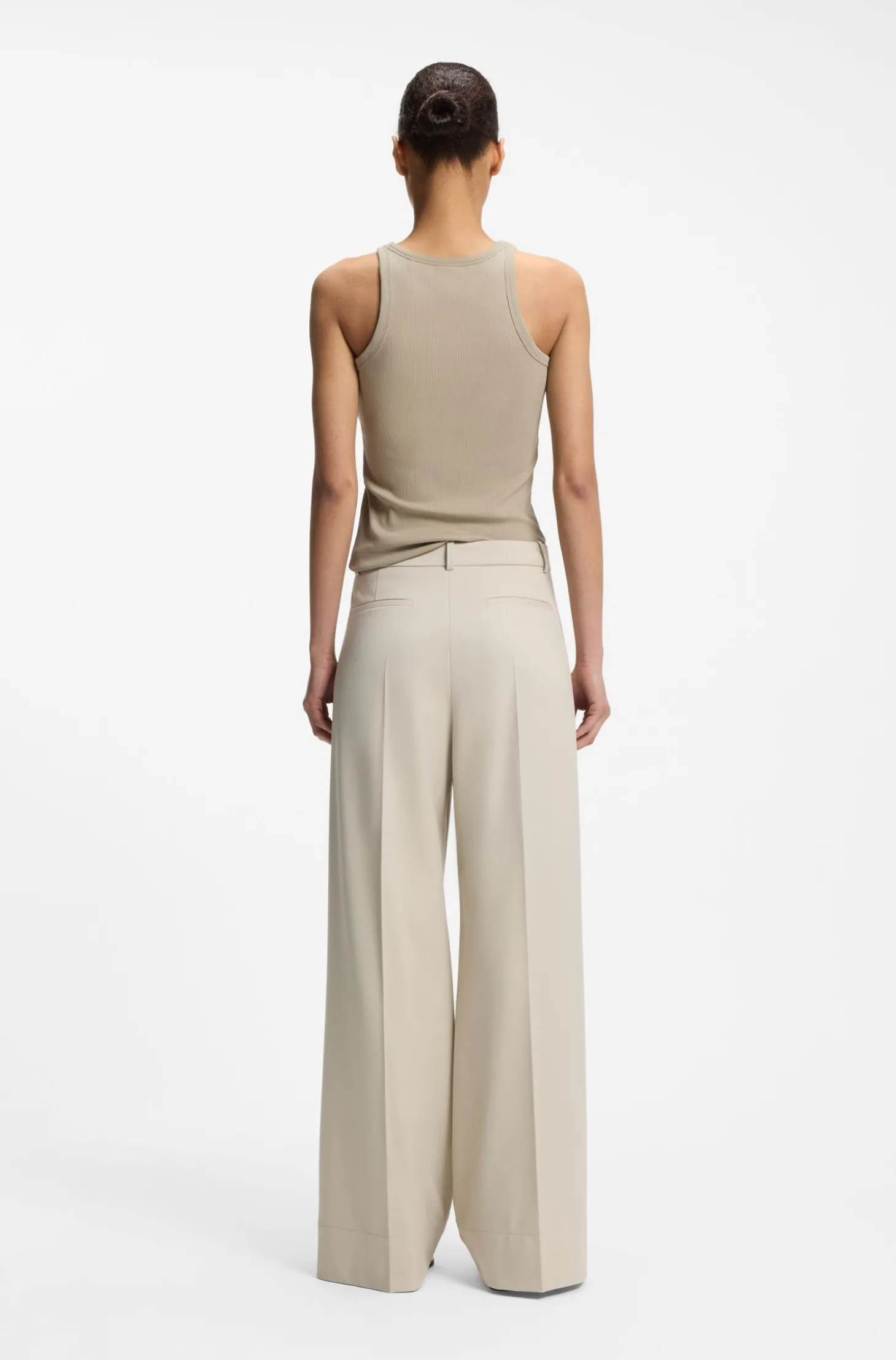 Regular-Fit Hose mit weitem Bein