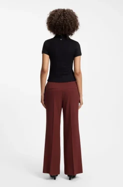 Regular-Fit Hose mit weitem Bein
