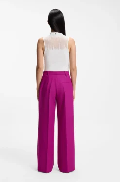 Regular-Fit Hose mit weitem Bein