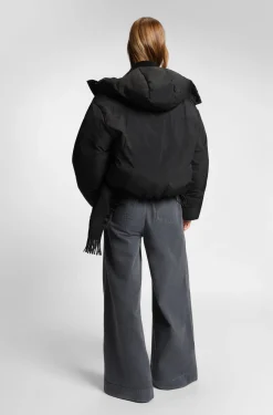 Regular-Fit Jacke aus Knitter-Gewebe
