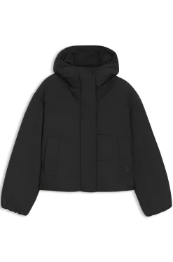 Regular-Fit Jacke aus Knitter-Gewebe