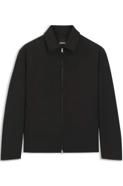 Regular-Fit Jacke mit wasserabweisendem Finish