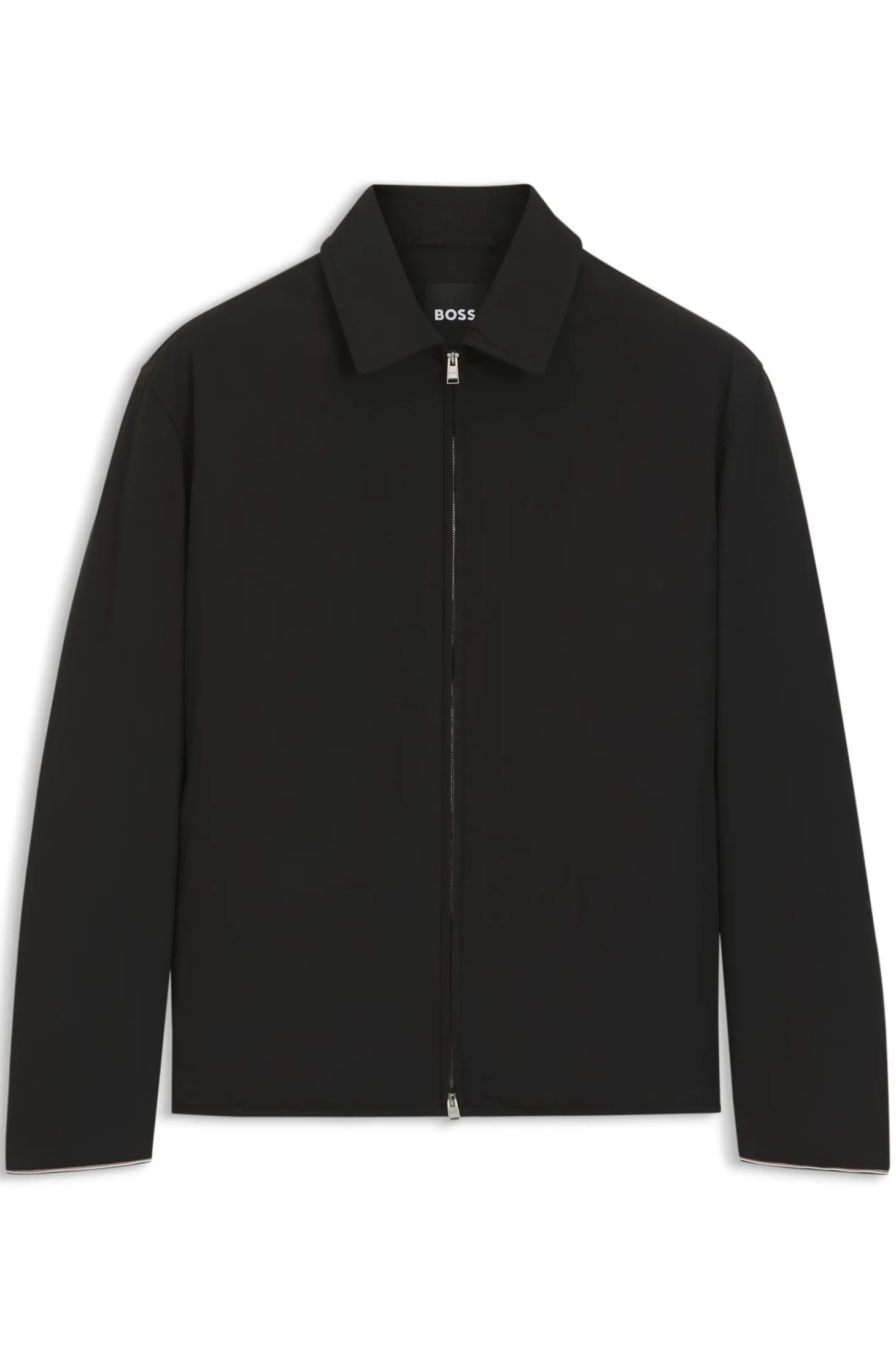 Regular-Fit Jacke mit wasserabweisendem Finish