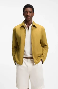 Regular-Fit Jacke mit wasserabweisendem Finish