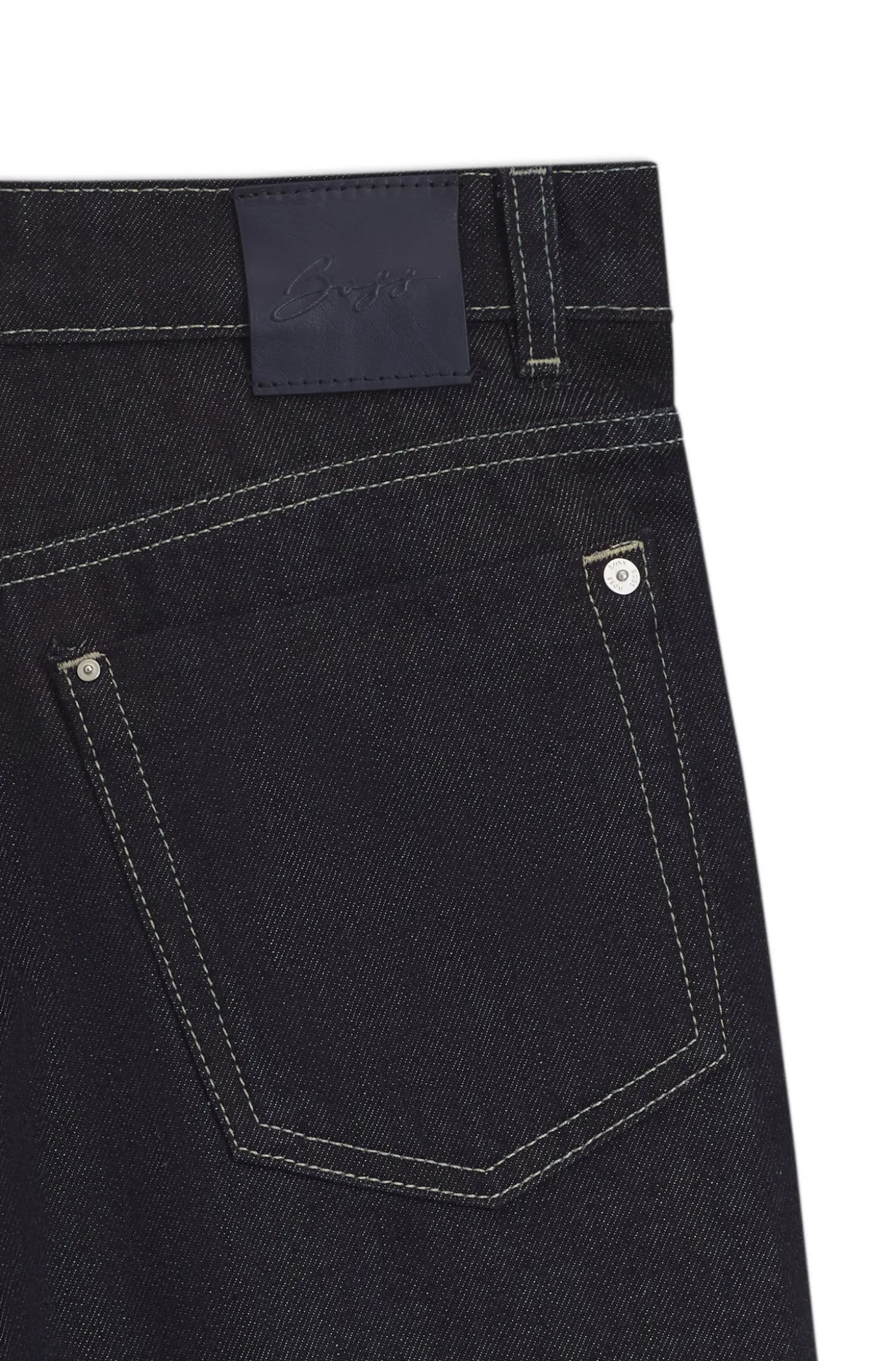 Regular-Fit Jeans mit schmalem Bein