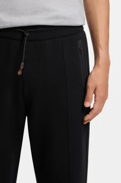 Regular-Fit Jogginghose aus Baumwoll-Mix