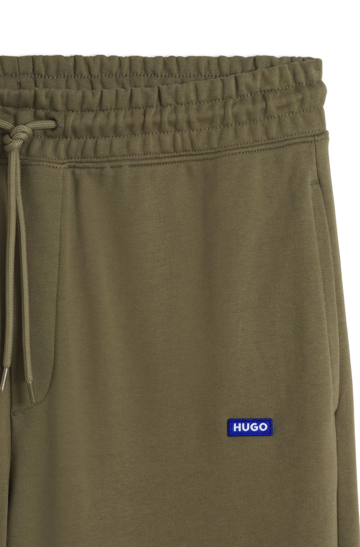 Regular-Fit Jogginghose aus Baumwolle mit French-Terry-Struktur
