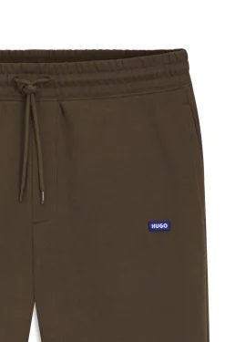 Regular-Fit Jogginghose aus Baumwolle mit French-Terry-Struktur