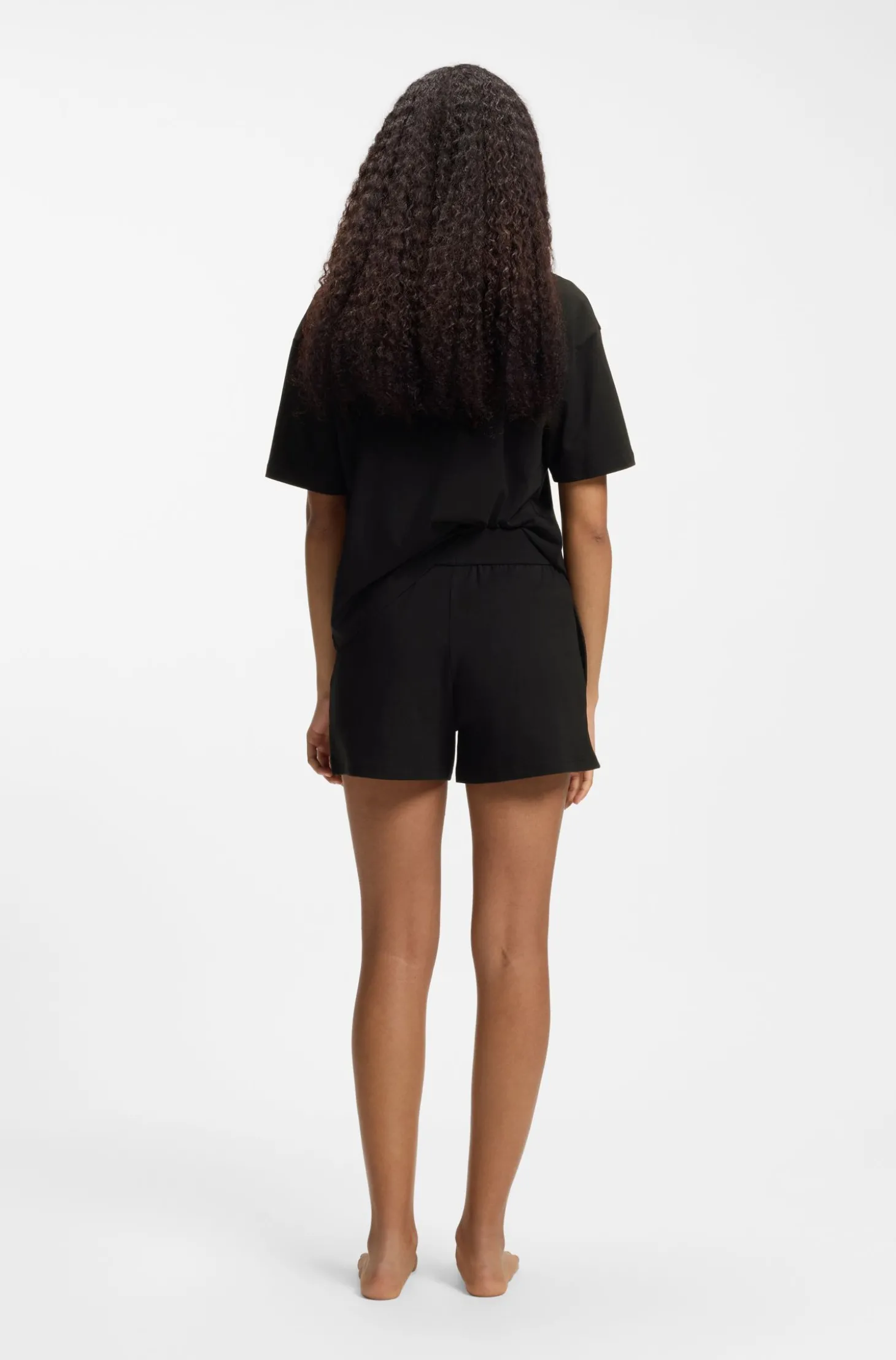 Regular-Fit Loungewear-Hose aus Stretch-Gewebe