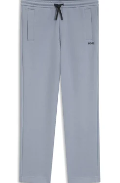Regular-Fit Piqué-Jogginghose aus Baumwoll-Mix