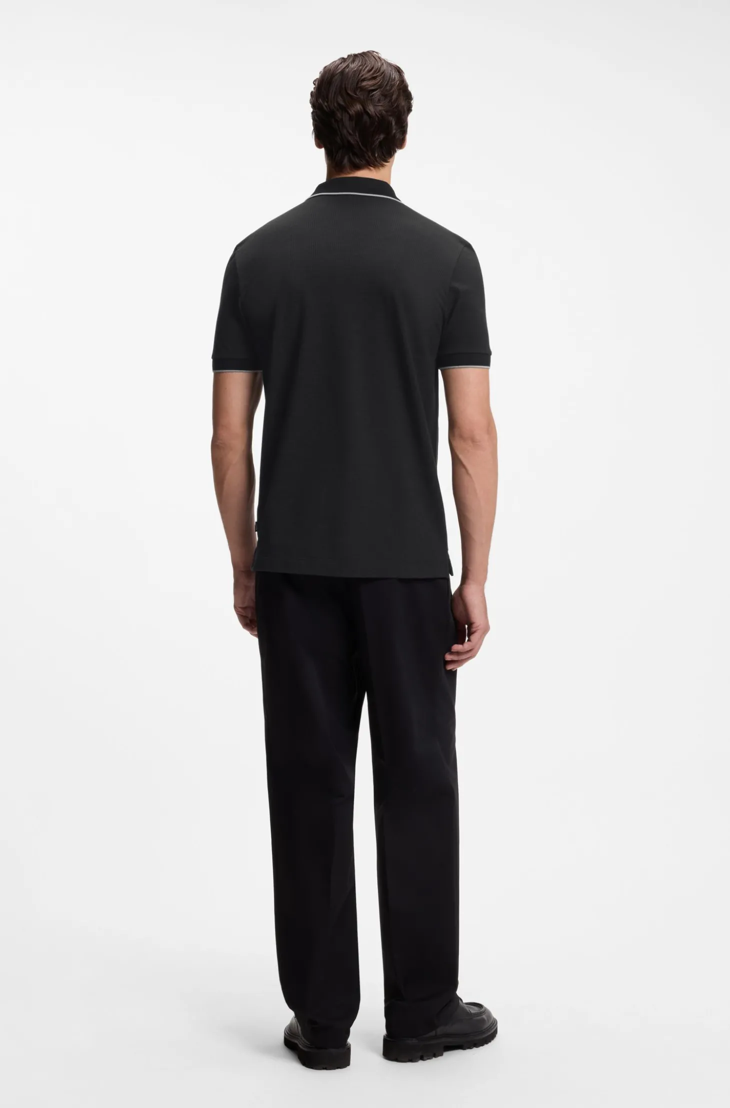 Regular-Fit Poloshirt aus Baumwolle