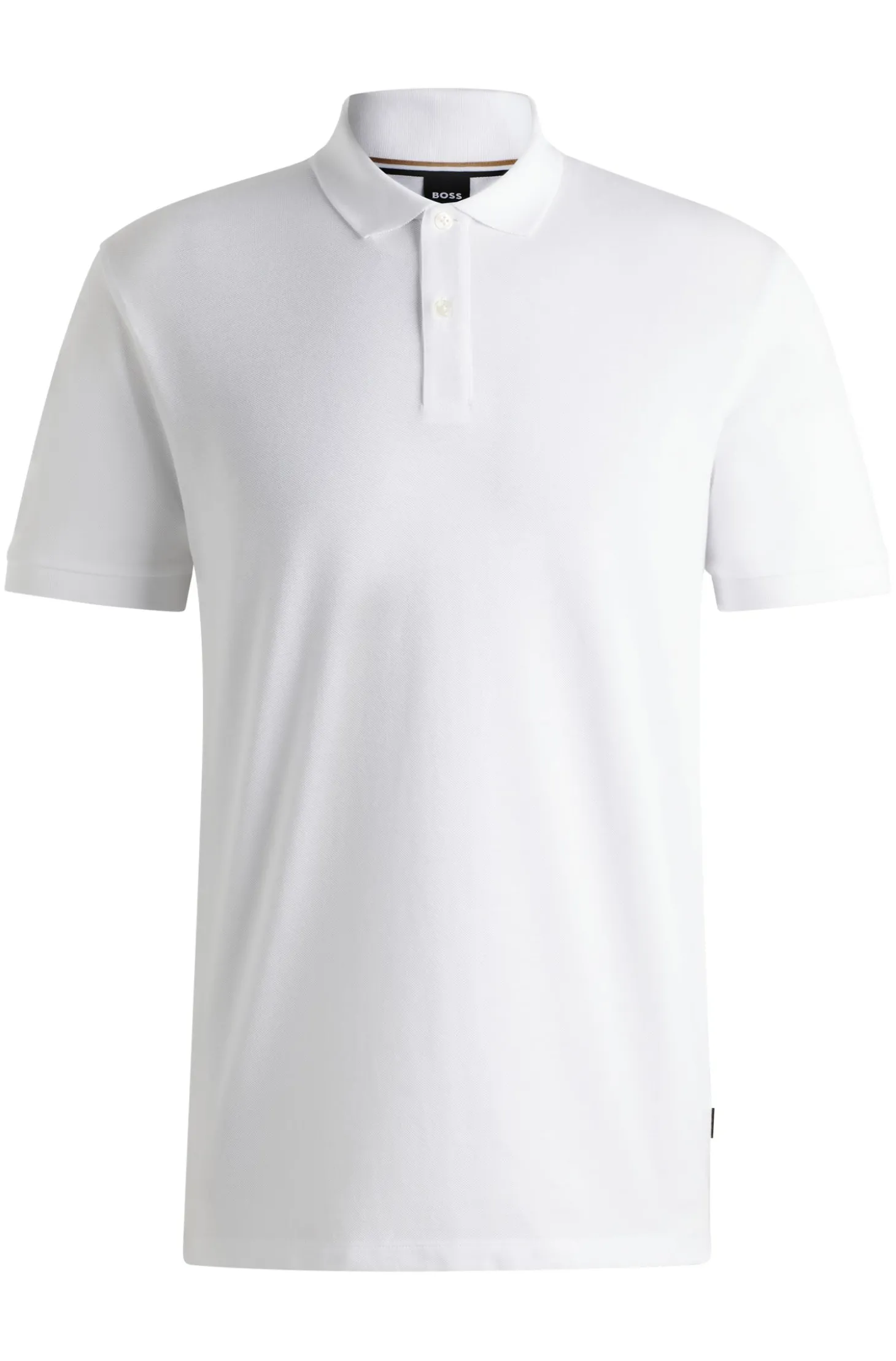 Regular-Fit Poloshirt aus Baumwoll-Piqué