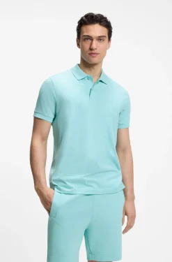 Regular-Fit Poloshirt mit Logo-Stickerei