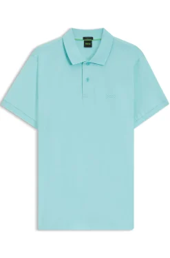 Regular-Fit Poloshirt mit Logo-Stickerei