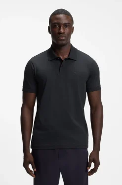 Regular-Fit Poloshirt mit Logo-Stickerei