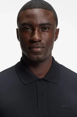 Regular-Fit Poloshirt mit Logo-Stickerei