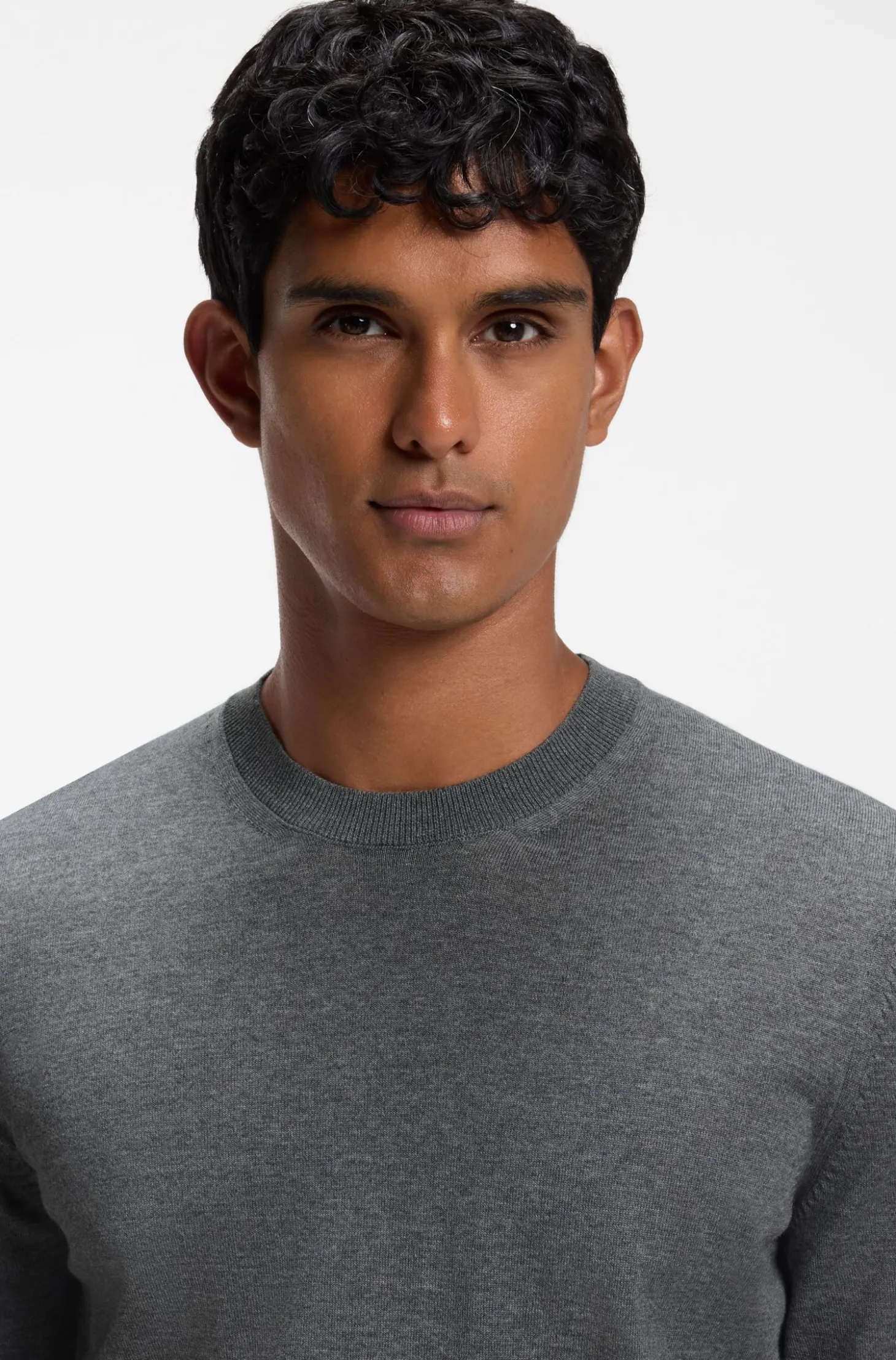 Regular-Fit Pullover aus Merinowolle
