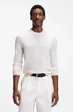 Regular-Fit Pullover aus Merinowolle
