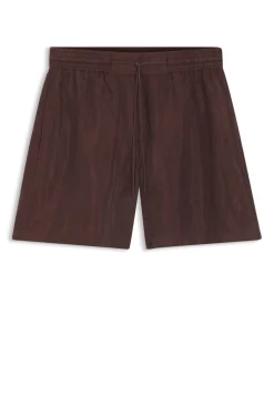 Regular-Fit Shorts aus Canvas mit Tunnelzugbund