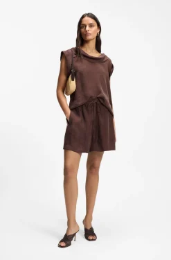 Regular-Fit Shorts aus Canvas mit Tunnelzugbund
