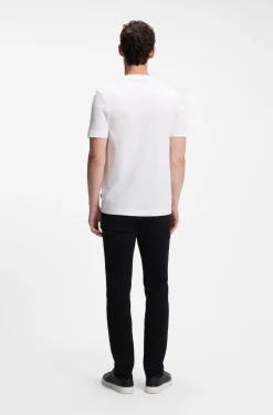 Regular-Fit T-Shirt aus Baumwoll-Jersey