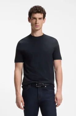 Regular-Fit T-Shirt aus Baumwoll-Jersey