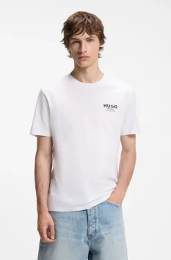 Regular-Fit T-Shirt aus Baumwolle mit Logo-Print