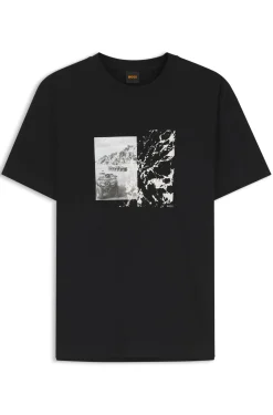 Regular-Fit T-Shirt aus leichtem Baumwoll-Jersey