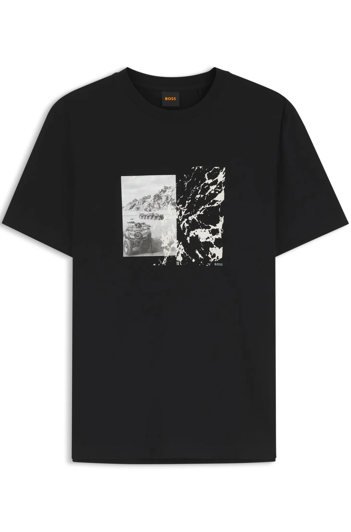 Regular-Fit T-Shirt aus leichtem Baumwoll-Jersey