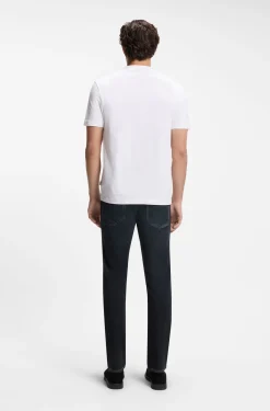 Regular-Fit T-Shirt aus leichtem Baumwoll-Jersey