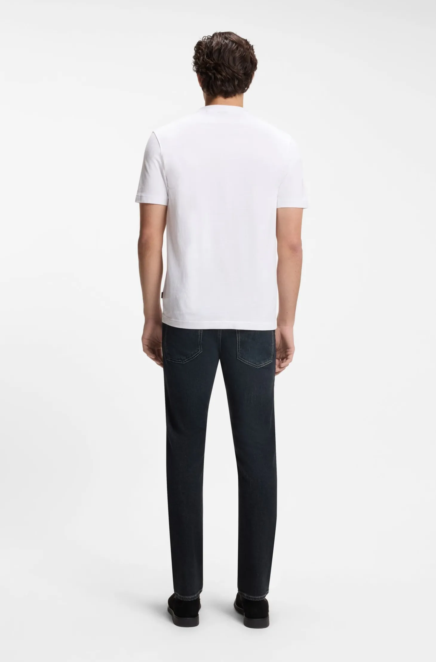Regular-Fit T-Shirt aus leichtem Baumwoll-Jersey