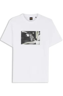 Regular-Fit T-Shirt aus leichtem Baumwoll-Jersey
