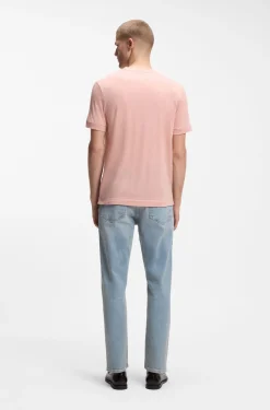 Regular-Fit T-Shirt aus Woll-Mix