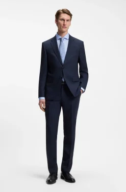 Regular-Fit Twill-Hemd aus Stretch-Baumwolle