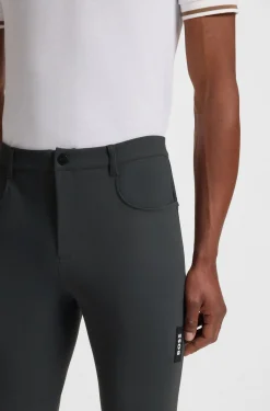 Reithose aus Power-Stretch-Gewebe mit Kniebesatz