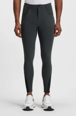 Reithose aus Power-Stretch-Gewebe mit Kniebesatz