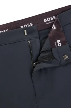 Reithose aus Super-Stretch-Gewebe mit Kniebesatz