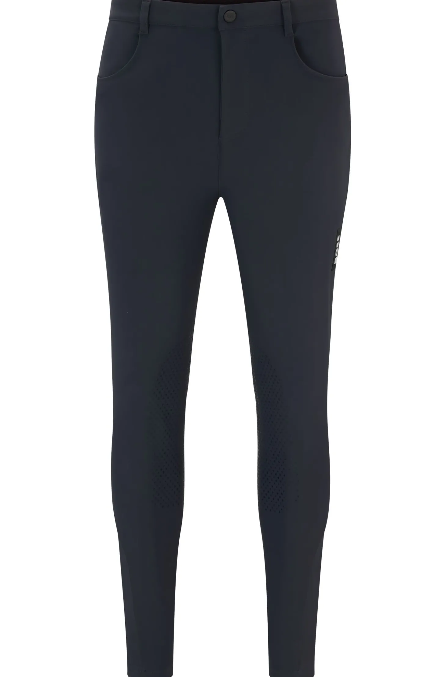 Reithose aus Super-Stretch-Gewebe mit Kniebesatz
