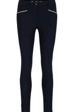 Reithose mit Kniebesatz
