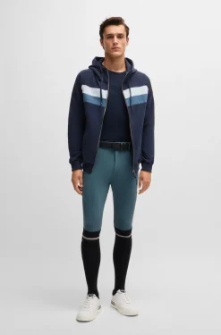 Reithose mit Kniebesatz und Vier-Wege-Stretch