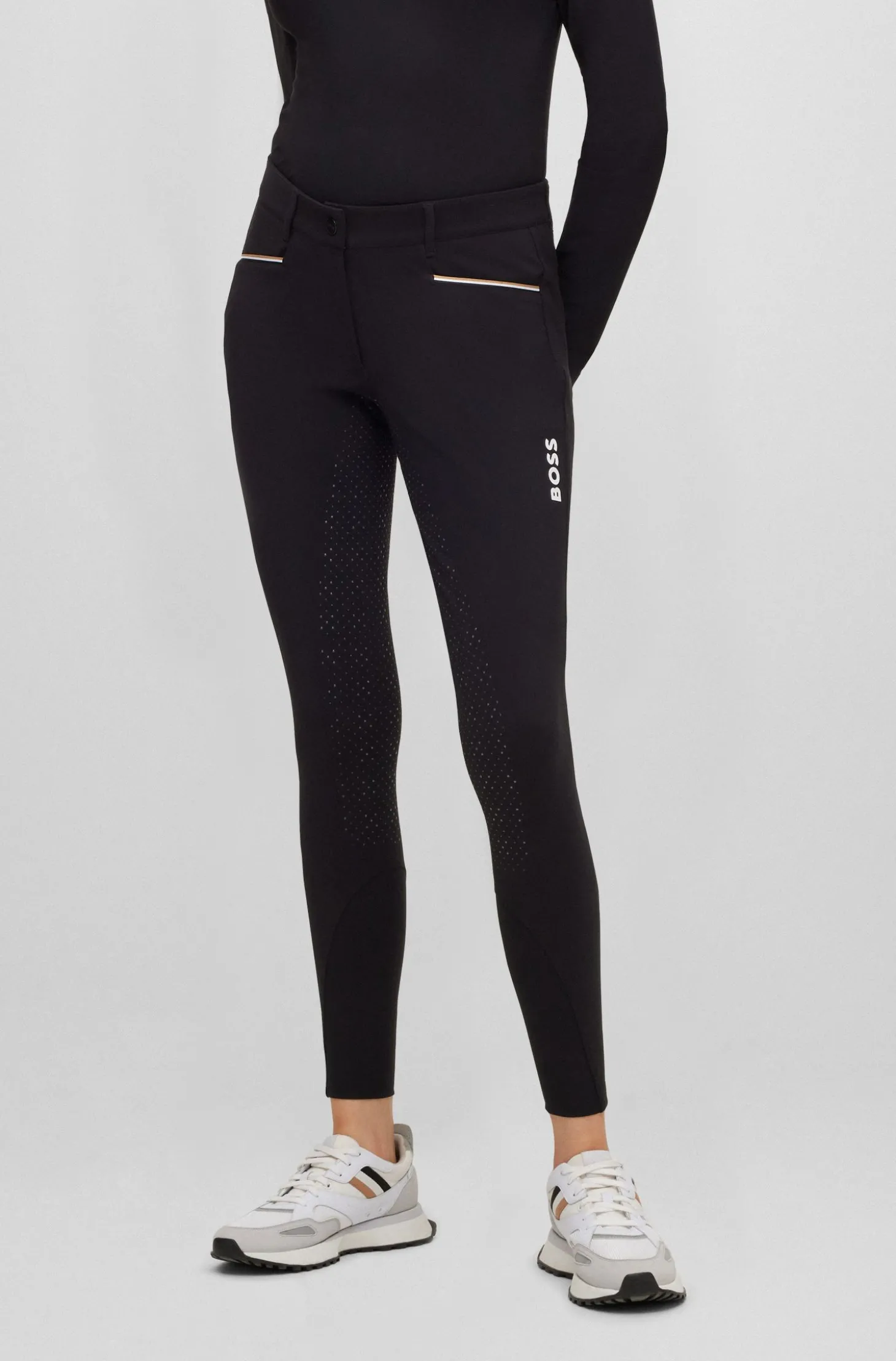 Reithose mit Vollgrip aus Power-Stretch-Material