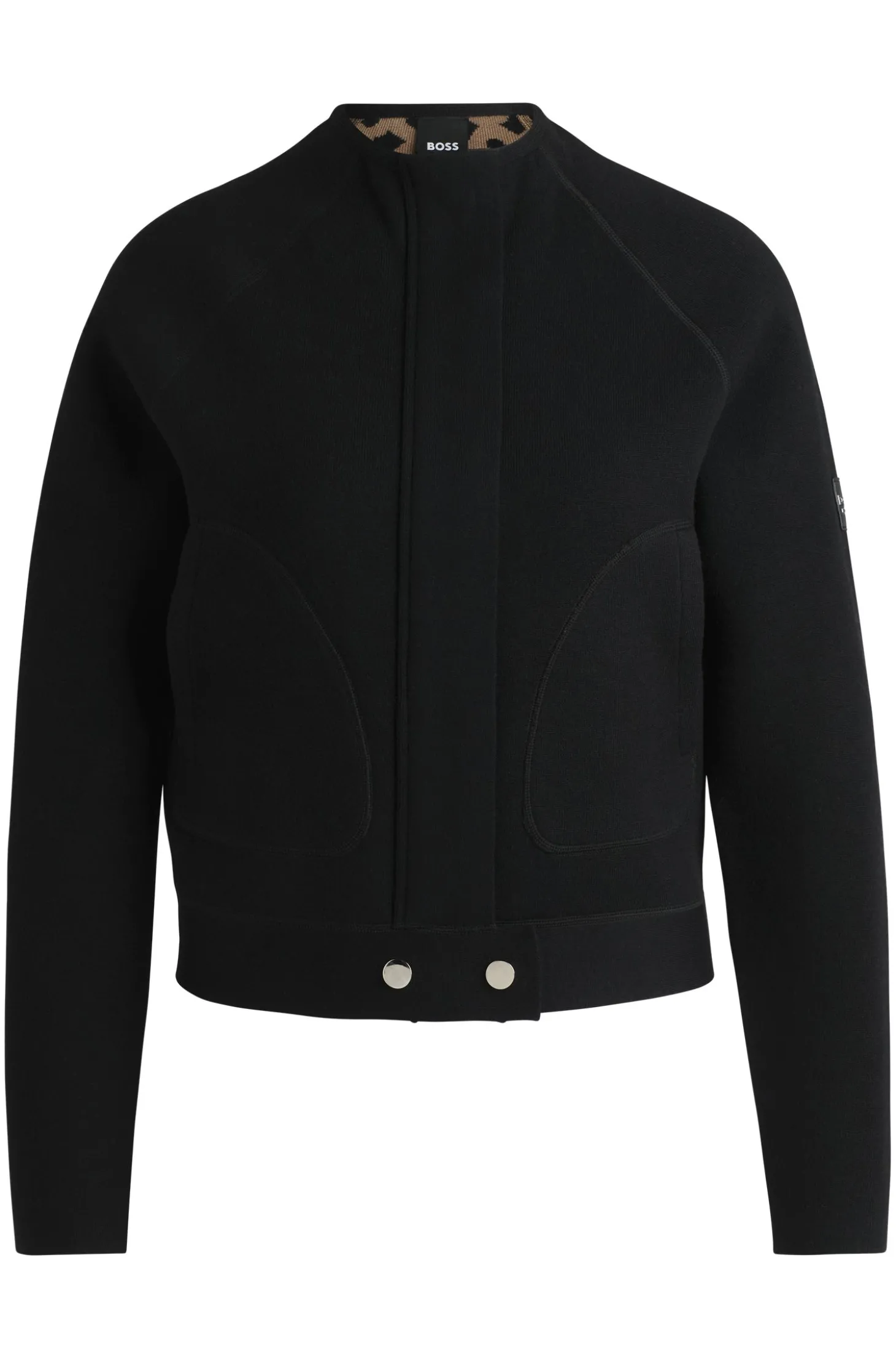 Reitsport-Cardigan mit verdecktem Verschluss