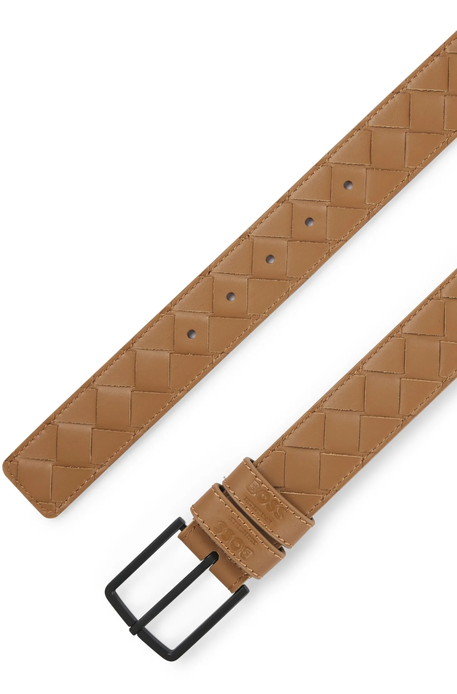 Reitsport-Gürtel aus geflochtenem Leder
