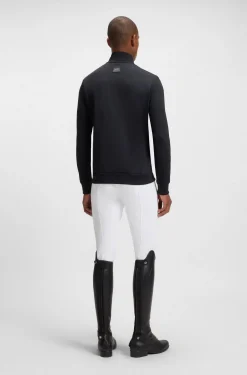 Reitsport-Jacke mit Reißverschluss und Signature-Streifen-Details