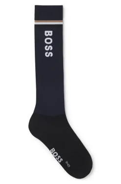 Reitsport-Socken mit Logo-Details