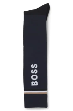 Reitsport-Socken mit Logo-Details